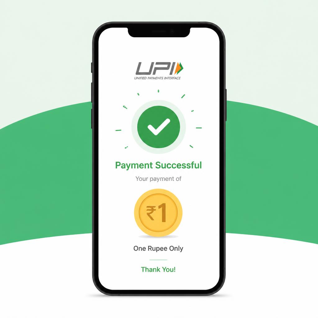 UPI – ₹1